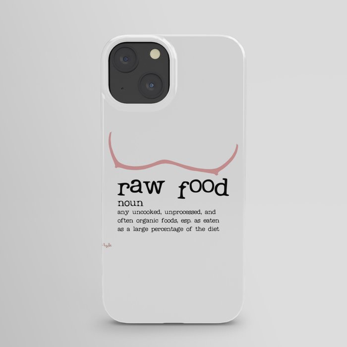 Raw Food Diet unisex iPhone Case