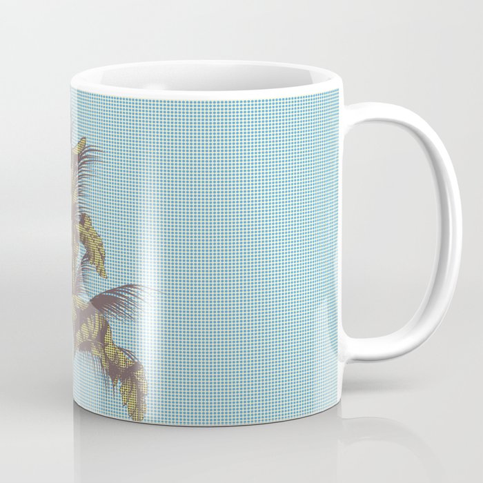 the vintage dot tropical Coffee Mug