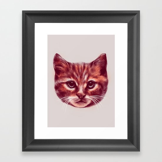Everybody wants to be a Cat Framed Art Print