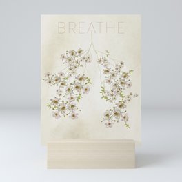 Breathe Flowers Mini Art Print