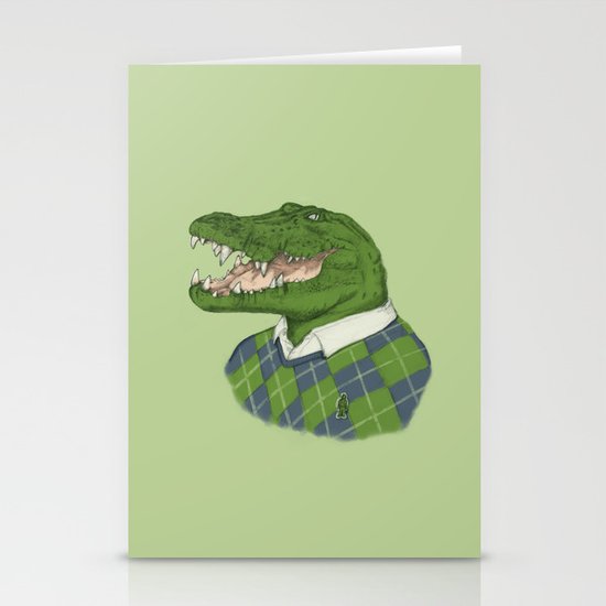 Argyle Crocodile Stationery Cards