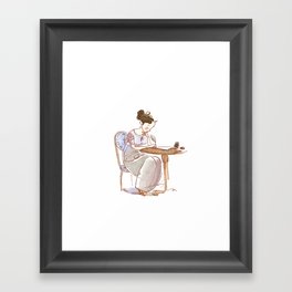 Jane Austen Framed Art Print