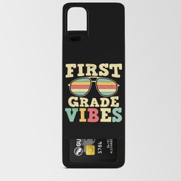 First Grade Vibes Retro Sunglasses Android Card Case