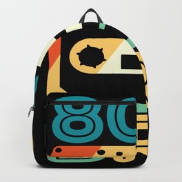 80s Fashion 80s 80s Party 80s Music Backpack