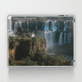 Brazil Photography - The Famous Iguazu Falls In The Jungle Laptop Skin