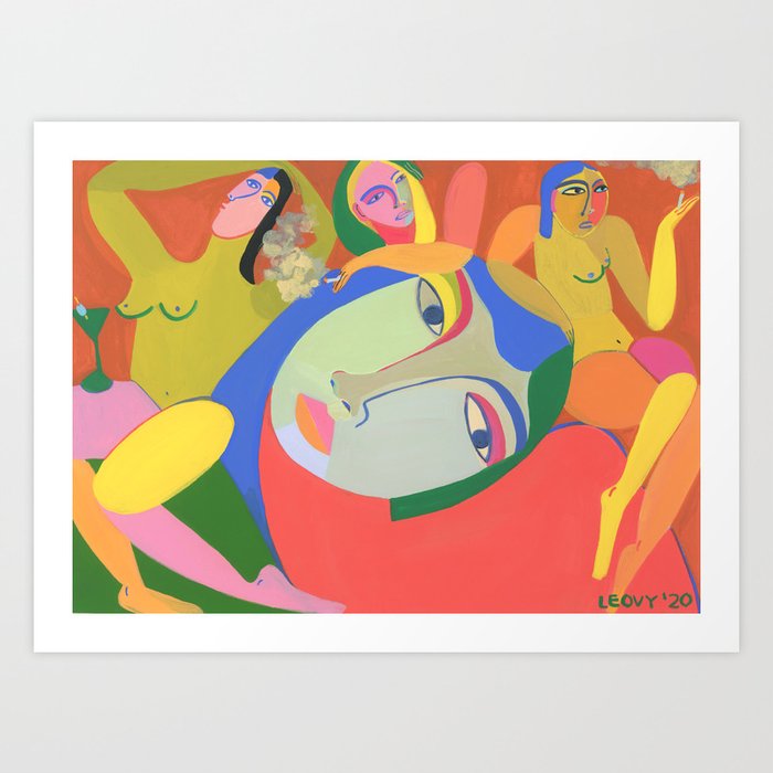 Resting Thoughts Art Print