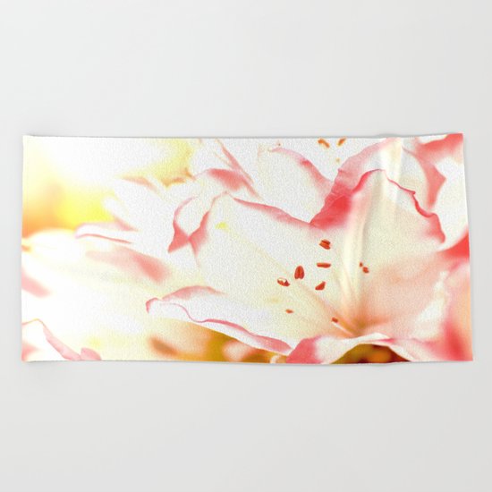 Dreamy Flowers Beach Towel