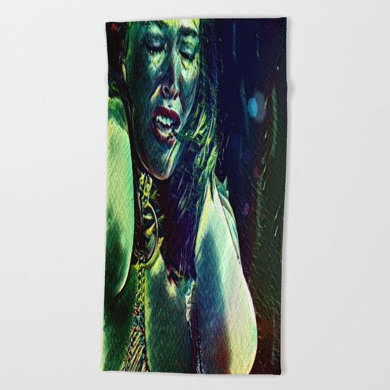 Olivia: Township Vampyre Beach Towel