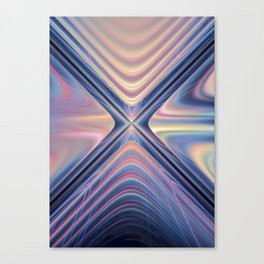 Metallic reflection Canvas Print