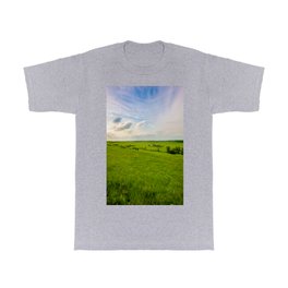 Land of the Tallgrass - Spring in the Flint Hills of Kansas T Shirt