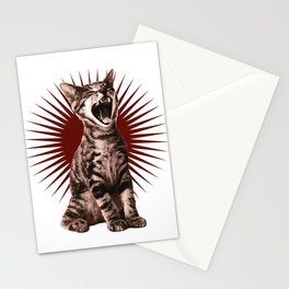 Adrenaline Cat Stationery Cards