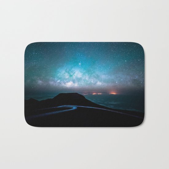 night sky Bath Mat