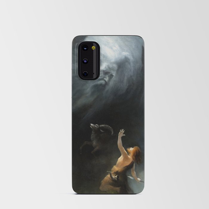 Thou Shalt Not Kill - Karl Wilhelm Diefenbach ,1902 Android Card Case