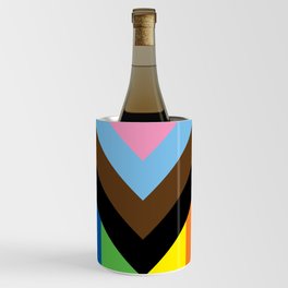 LGBTQ+ Pride Flag Inclusive Wine Chiller