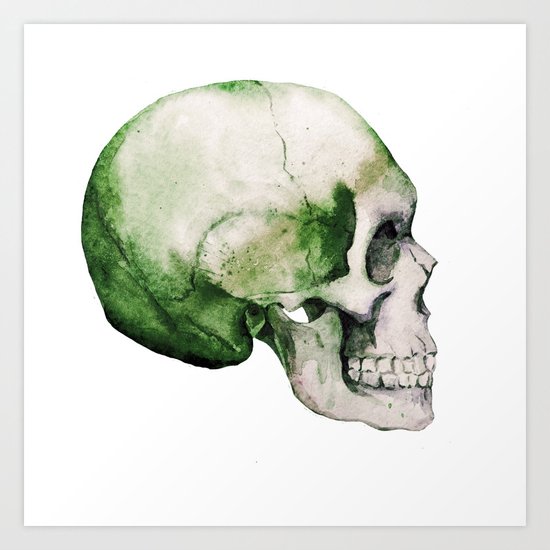 Skull 06 Art Print