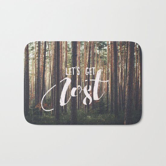 Get Lost Bath Mat