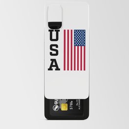American Flag USA Patriotic Android Card Case