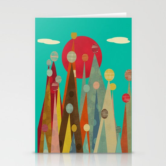 pleasure peaks Stationery Cards