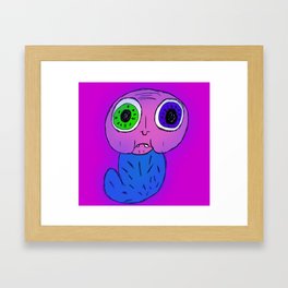 Gobby Mask Framed Art Print