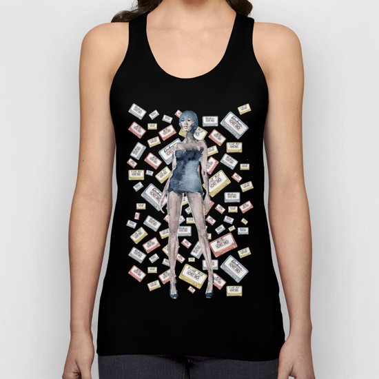 London Club Scene | Punk Rock Girl Unisex Tank Top