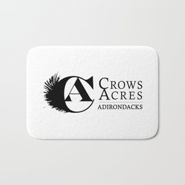 Crows logo by Rosie Bath Mat | Crows, Crowsacres, Adirondacks, Digital, Graphicdesign, Camp 