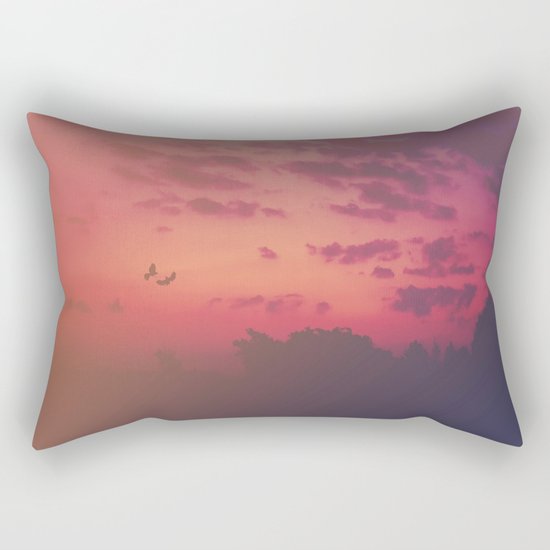 Love Runs Out Rectangular Pillow