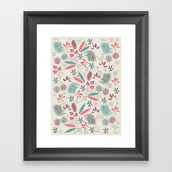 Forest Twilight Framed Art Print