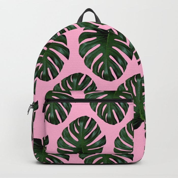Pink Fronds Backpack