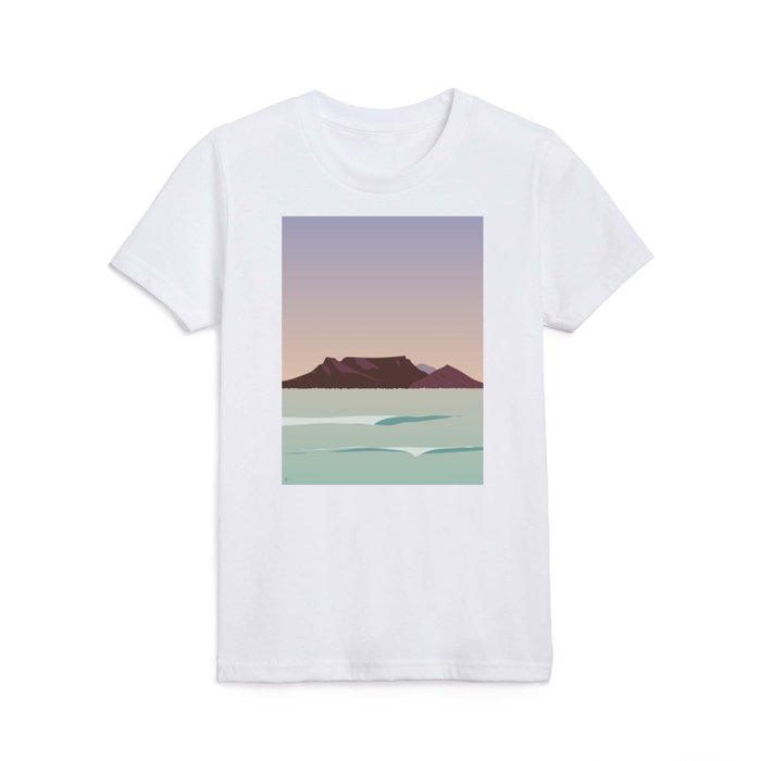 Table Mountain, Cape Town, South Africa Kids T Shirt