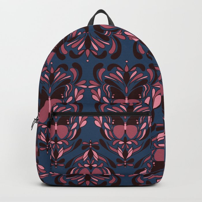 Boho Nouveau Butterfly Pattern 1.0 Backpack