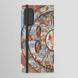 Wheel of Life Buddhist Thangka Android Wallet Case