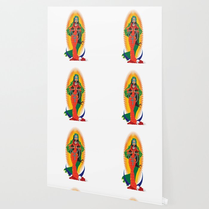 La Virgen De Guadalupe Wallpaper By Thecubanwitch Society6