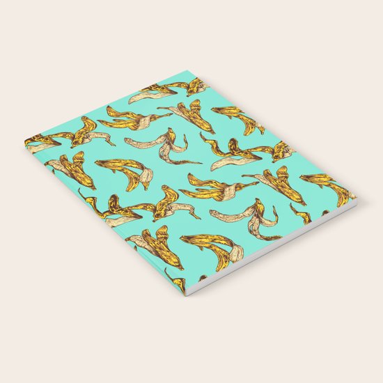 Banana Peel Pattern Notebook