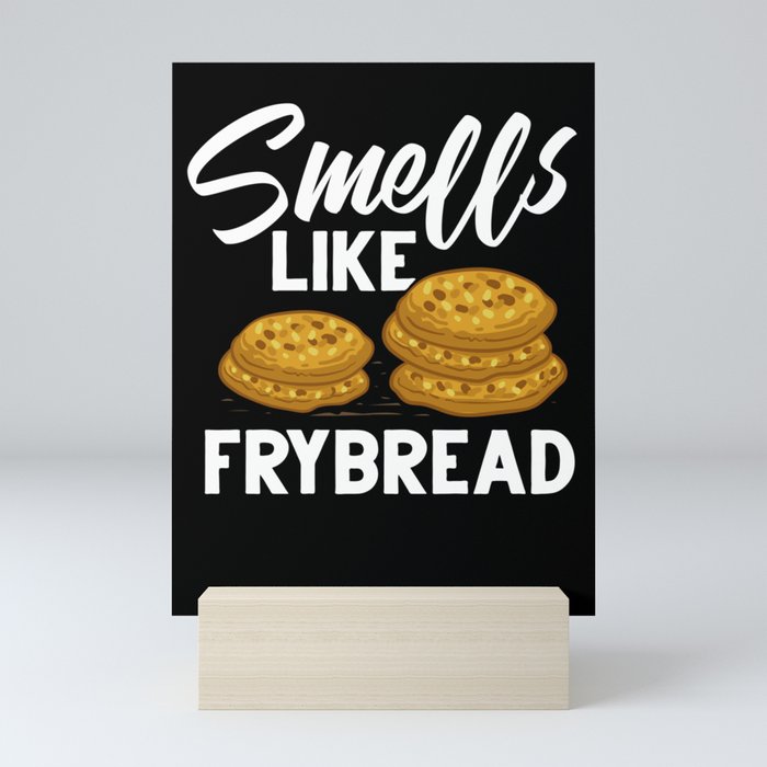 Frybread Fry Bread Indian Taco Native American Mini Art Print