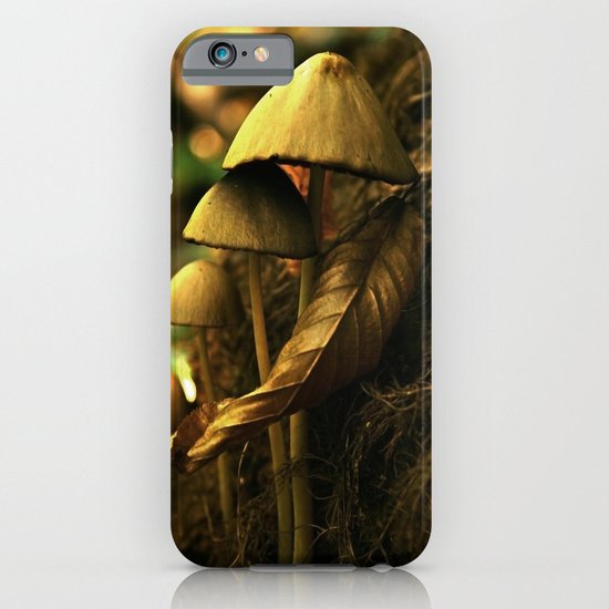 Magic mushroom family iPhone & iPod Case