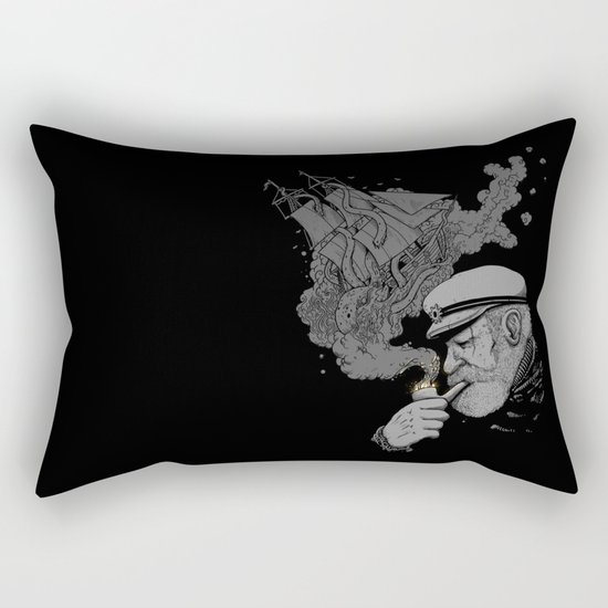 A Captains's Memory Rectangular Pillow