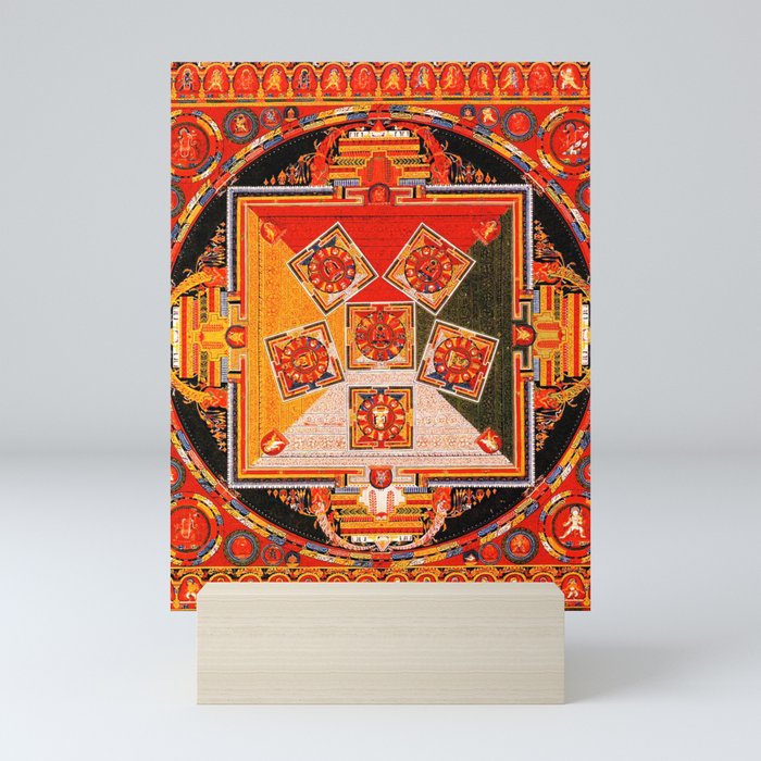 Mandala Buddhist 10 Mini Art Print