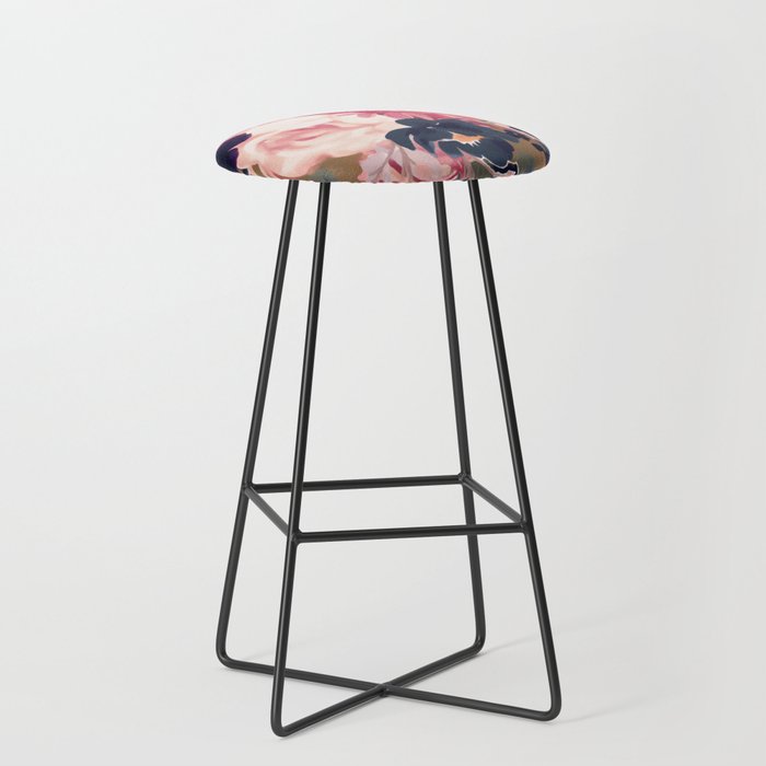 Mulberry Blooms Bar Stool By Alexander, Mulberry Bar Stools