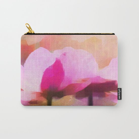 Anemone abstract hand painted Carry-All Pouch