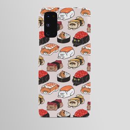 Sushi Persian Cat Android Case