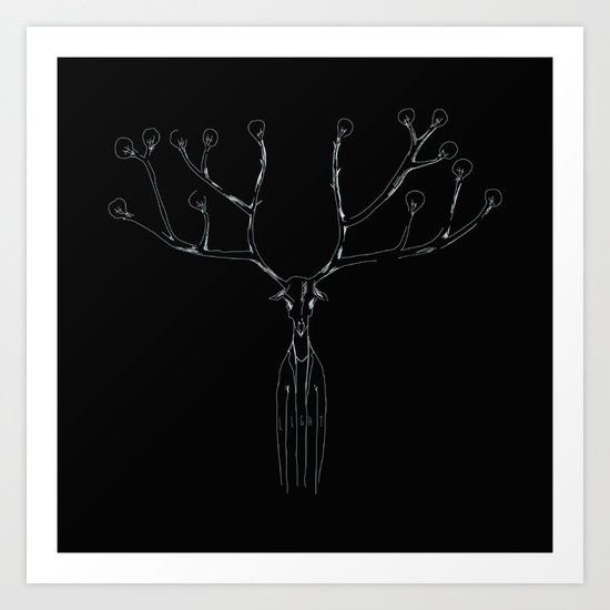 l i g h t Art Print
