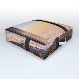 Window to Lake Superior Outdoor Floor Cushion