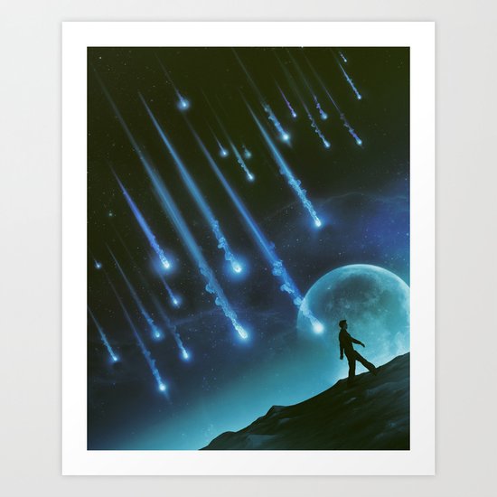 DUST (everyday 03.04.17) Art Print