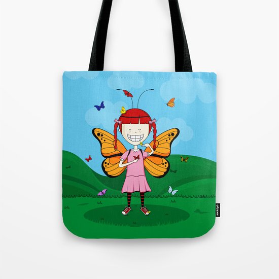 i heart butterflies Tote Bag