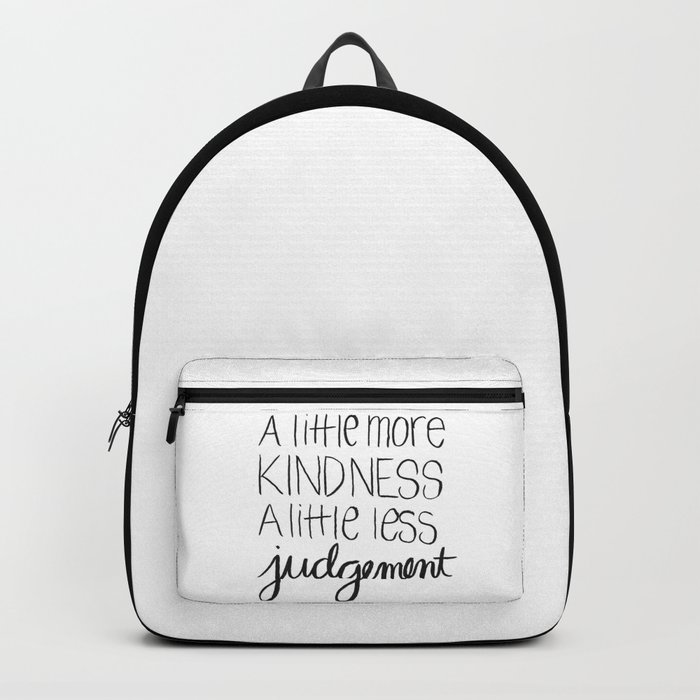 Sarah store white backpack