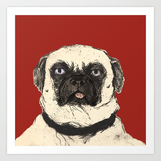 Dog Days Art Print