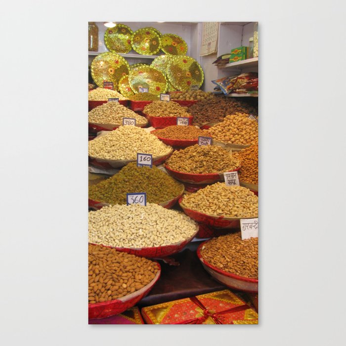 INDIA - Nuts Canvas Print