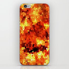 structure light patterns iPhone Skin