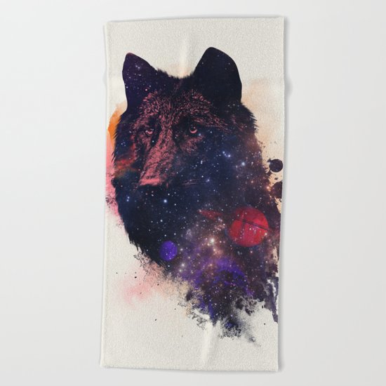 Universal Wolf Beach Towel