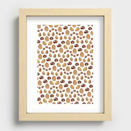 Nuts Recessed Framed Print